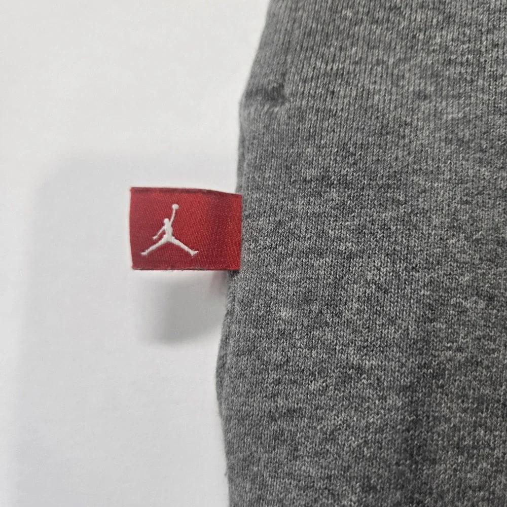 Jordan All Over Print Graphic Gray Sweatpants Mens Size S Michael Jordan Joggers